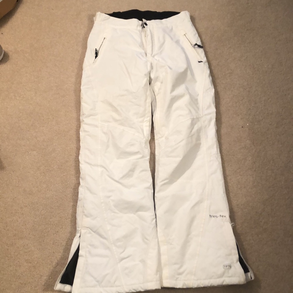 Trespass Womens size medium ski pants white